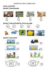 Đề kiểm tra học kì II môn Tiếng anh khối 4